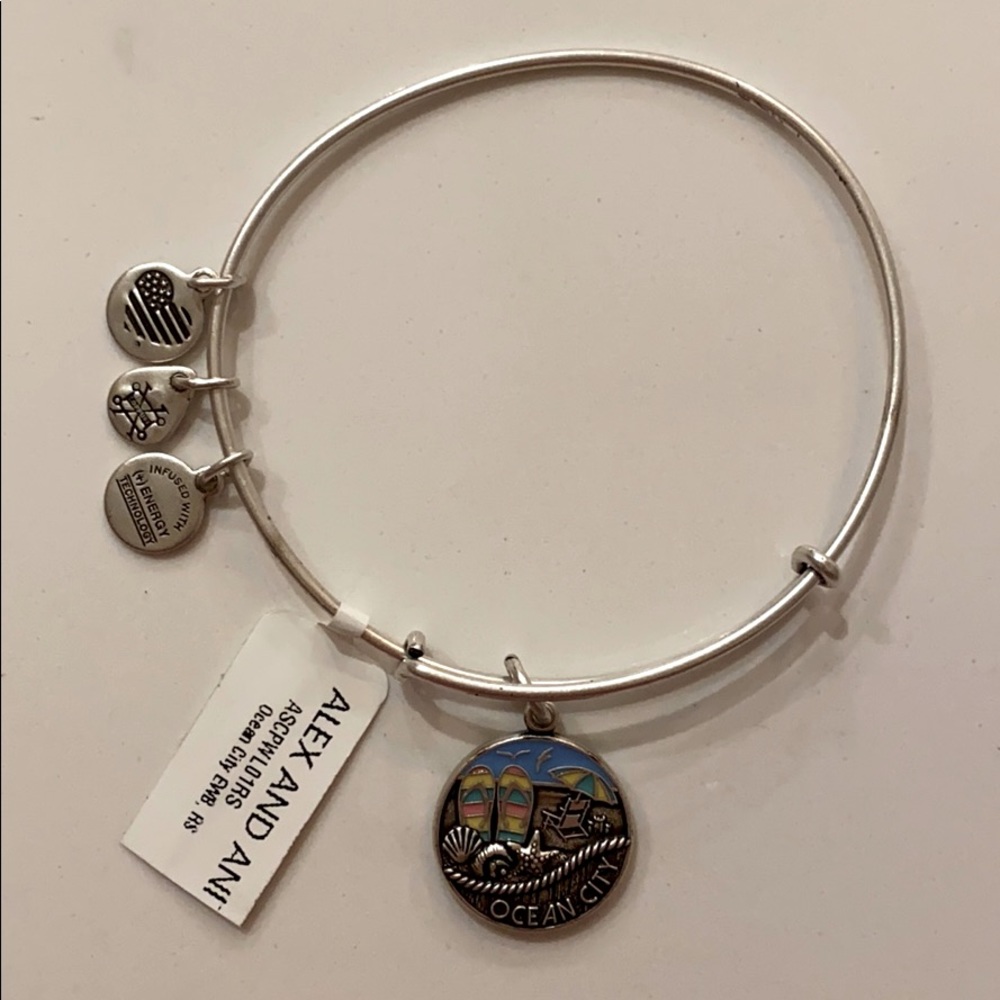 Ocean City ALEX AND ANI Silver Plated Bracelet